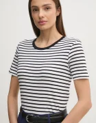 United Colors of Benetton Памучна тениска в бяло 30YSE16A0