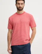 United Colors of Benetton Памучна тениска в розово с десен 1195K109V