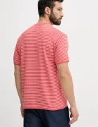 United Colors of Benetton Памучна тениска в розово с десен 1195K109V