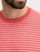 United Colors of Benetton Памучна тениска в розово с десен 1195K109V