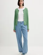 United Colors of Benetton Памучна жилетка в зелено от лека материя 1091D5558