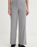 United Colors of Benetton панталон дамски сив с висока талия 4962DF07F