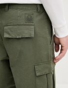 United Colors of Benetton панталон карго мъжки от памук зелен 4OAEUF061