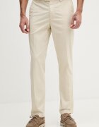 United Colors of Benetton панталон мъжки от памук бежов 4W3LUF05I