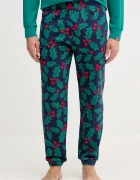 United Colors of Benetton Пижама в зелено с десен 3DKE4P034