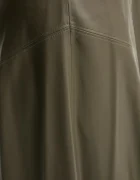 United Colors of Benetton Пола в зелено среднодълга разкроена 4M3CD0059
