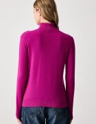 United Colors of Benetton поло дамско от вълна виолетово 1P02D2348