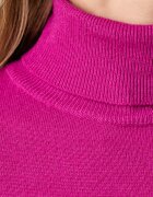 United Colors of Benetton поло дамско от вълна виолетово 1P02D2348