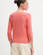United Colors of Benetton пуловер дамски от памук оранжев 1C19D10G1