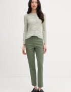 United Colors of Benetton пуловер дамски от памук зелен 16EVD10GP