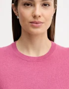 United Colors of Benetton пуловер дамски от вълна розов 1002D1K01