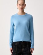 United Colors of Benetton пуловер дамски от вълна син 1002D1K01