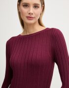 United Colors of Benetton пуловер дамски от вискоза бордо 1WZND10G9