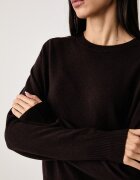 United Colors of Benetton пуловер дамски с вълна кафяв 1B9YD10HK
