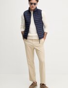 United Colors of Benetton пуловер мъжки от памук бежов 1UAEU10B6