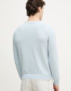 United Colors of Benetton пуловер мъжки от памук син 1098U1I76