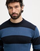 United Colors of Benetton пуловер мъжки от памук тъмносин 1098K10BA
