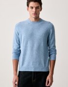 United Colors of Benetton пуловер мъжки от вълна син 1002U1G34