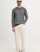 United Colors of Benetton пуловер мъжки сив 1VOXU10AK