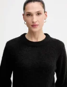 United Colors of Benetton Пуловер от мохер в черно 1VAAD10F4