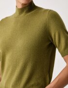 United Colors of Benetton пуловер с къси ръкави дамски с вълна зелен 1B9YD204U