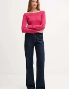 United Colors of Benetton Пуловер в розово от лека материя 1W2AD10E0