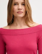 United Colors of Benetton Пуловер в розово от лека материя 1W2AD10E0