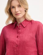 United Colors of Benetton риза дамска от лен червена 5BML5QB75