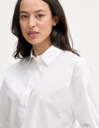United Colors of Benetton риза дамска от памук бяла с изчистена шарка 54K3DQ0E4