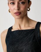 United Colors of Benetton рокля от деним тъмносиня 4KOWDV0CU