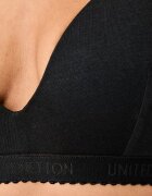 United Colors of Benetton с памук черен 3G681R02G