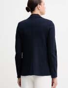 United Colors of Benetton сако с едноредно закопчаване дамско от вискоза тъмносиньо 27CKDW03K
