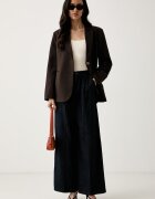 United Colors of Benetton широк панталон дамски тъмносин 4KOWDF0C5