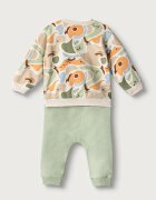 United Colors of Benetton спортен комплект анцуг за бебе от памук с еластан зелен 3TEUAK01W