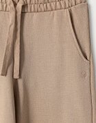 United Colors of Benetton спортен панталон за деца от памук кафяв 3J70GF05I