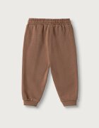 United Colors of Benetton спортен панталон за деца от памук кафяв 3J70GF05J