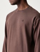 United Colors of Benetton суичър мъжки от памук кафяв 342ZU1093