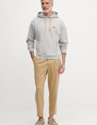 United Colors of Benetton суичър с качулка мъжки от памук сив 30HRU2023