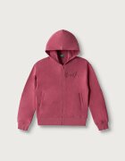 United Colors of Benetton суичър с цип и качулка за деца от памук розов 3J68C506D