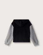 United Colors of Benetton суичър с цип и качулка за деца от памук сив 3J68C506D
