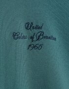 United Colors of Benetton суичър за деца от памук тюркоазен 3J68C10UC