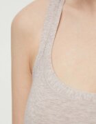 United Colors of Benetton сутиен с памук бежов 3ZQM1R1D4