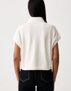 United Colors of Benetton тениска дамска от памук бежова 39ZPD10DB