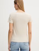 United Colors of Benetton тениска дамска от памук бежова 3GA8D10BX