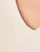 United Colors of Benetton тениска дамска от памук бежова 3GA8D400U