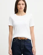United Colors of Benetton тениска дамска от памук бяла 3GA8E16A2