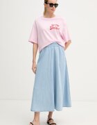 United Colors of Benetton тениска дамска от памук розова 3096D10D1