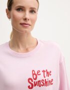 United Colors of Benetton тениска дамска от памук розова 3096D10D1
