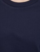 United Colors of Benetton тениска дамска от памук тъмносиня 3BL0E17G5