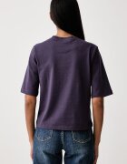 United Colors of Benetton тениска дамска от памук виолетова 3BL0E17G5